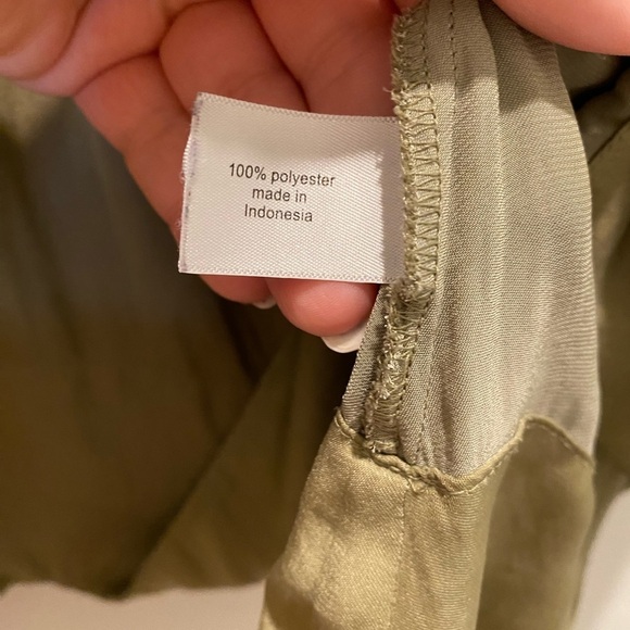 Lane Bryant - Green Lightweight Tunic Tank - Picture 8 of 14